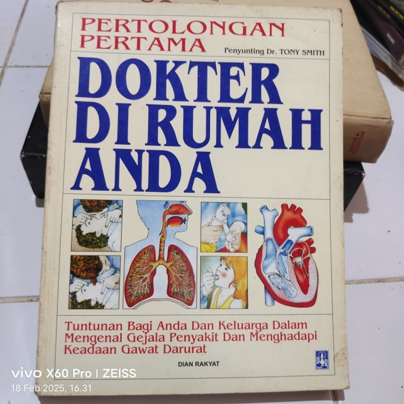 BUKU PERTOLONGAN PERTAMA DI RUMAH ANDA ORIGINAL