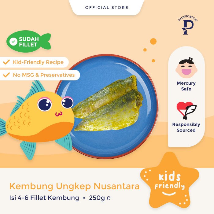

Pacificatch Ikan Kembung Ungkep Nusantara