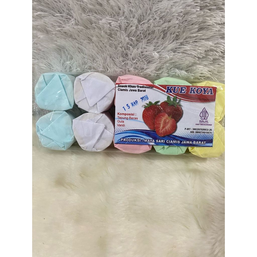 

KUE KOYA 1 PACK ISI 10 PCS