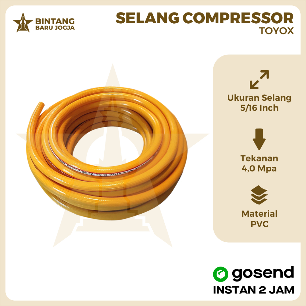 SELANG ANGIN KOMPRESOR TOYOX SELANG COMPRESSOR TOYOX