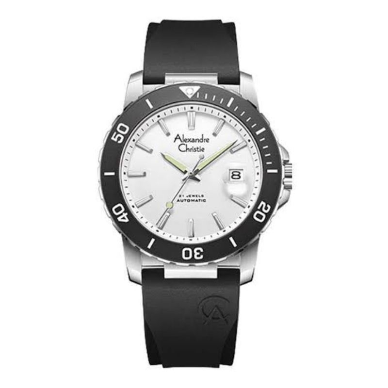 Alexandre Christie jam tangan pria automatic AC 6141