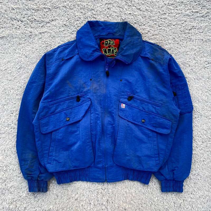 Vintage jacket the cure - jaket boxy - jaket the cure 80s - tactical  jacket - wading jacket - multi