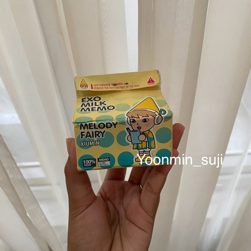 

EXO Milk Memo Official Ready Stock
