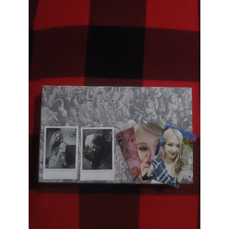 [BOOKED Auliajaeyi] (UNSEALED)ROSE SOLO ALBUM ON THE GROUND FULLSET  + POB
