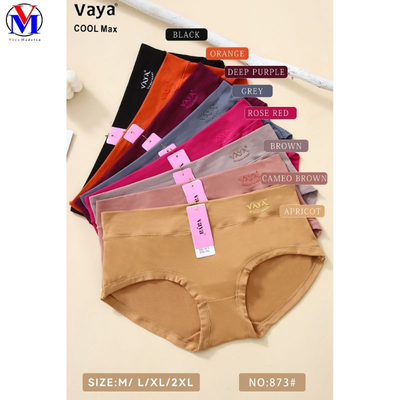 GROSIR 12PCS CELANA VAYA 823 & 873 / CD WANITA VAYA / CELANA DALAM WANITA VAYA 823