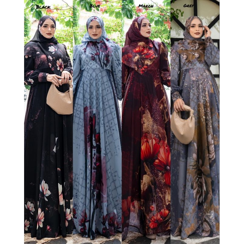 GAMIS MARISSA SERIES BY ALYA SYARI