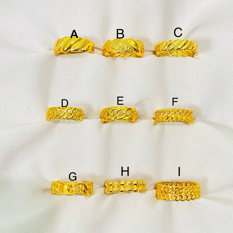 cincin xuping imitasi emas 24k anti karat anti luntur