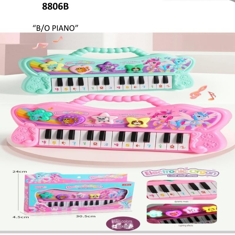 Mainan Alat Musik Piano 8806 / Mainan Piano musik / Organ keyboard