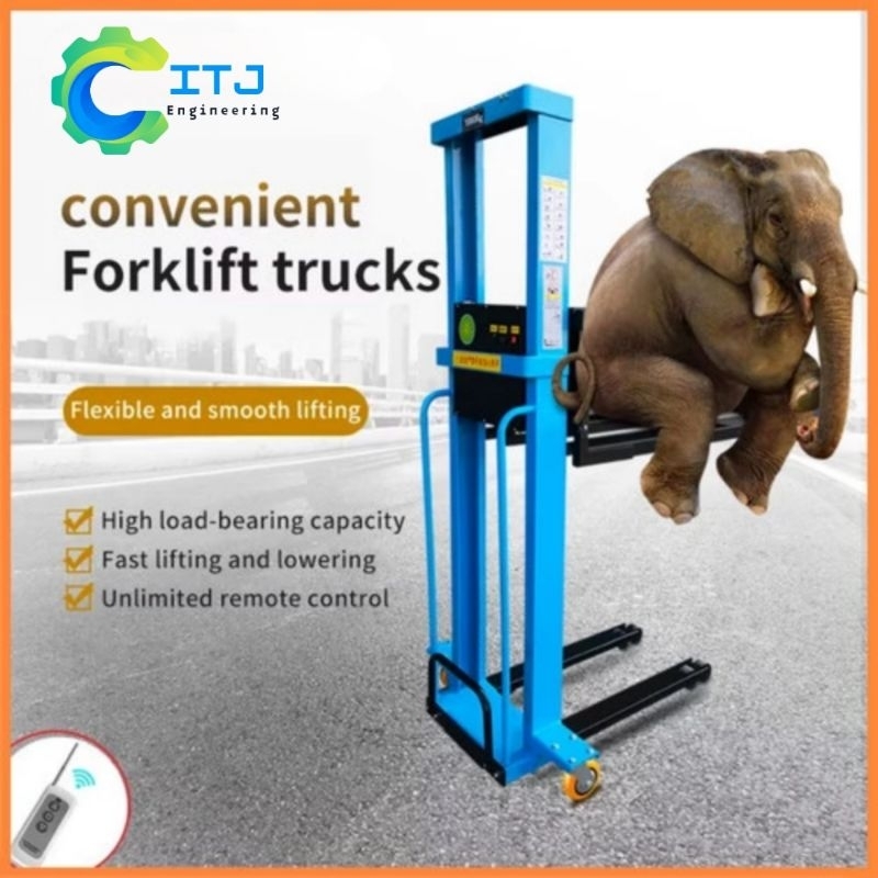 Forklift 1 ton / Forklift elektrik / Hand lift Elektrik / Forklift Portable / Hand Stacker / Hand Li