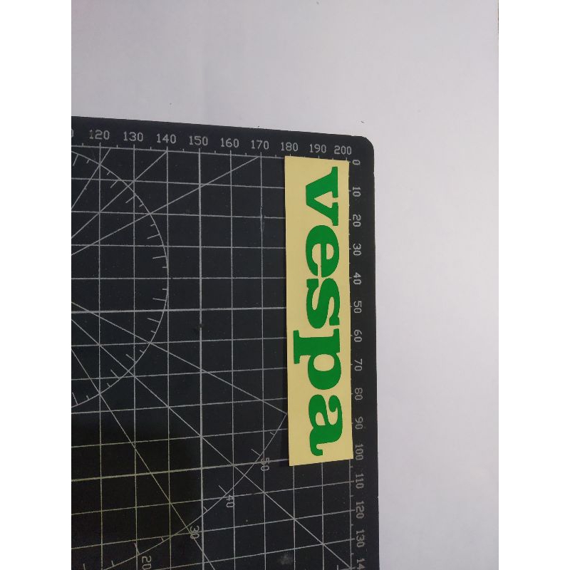 stiker cutting vespa