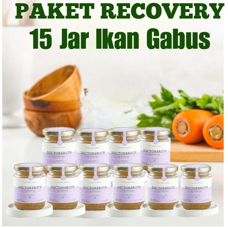 

Paket Gabus 15 Jar - kaldu tulang - Doctor Broth