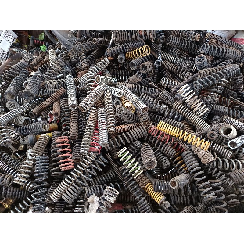 PER SHOCK BELAKANG BEKAS COPOTAN MOTOR BEBEK
