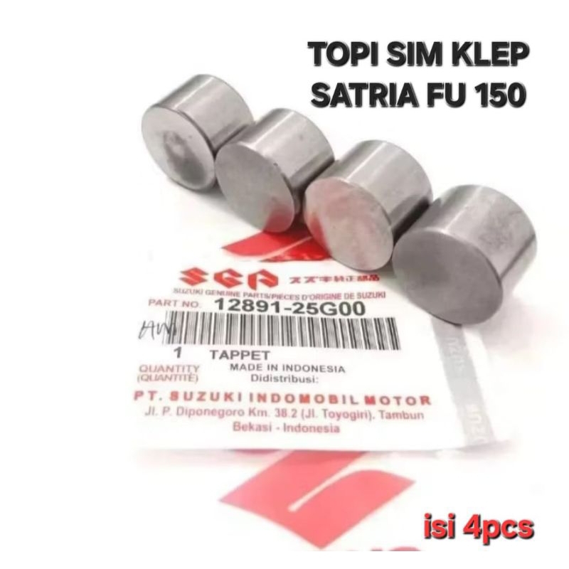 TOPI SIM KLEP SATRIA FU 150 ORIGINAL