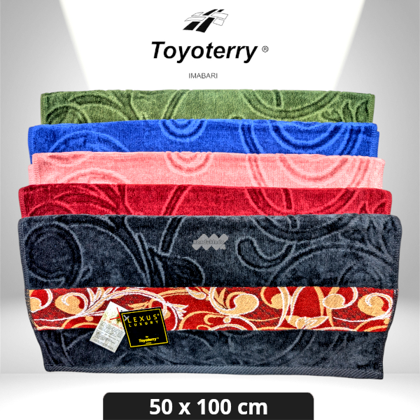 Handuk Mandi Lexus Luxury 50x100 Tanggung by Toyo Terry Premium Tebal Anti Jamur