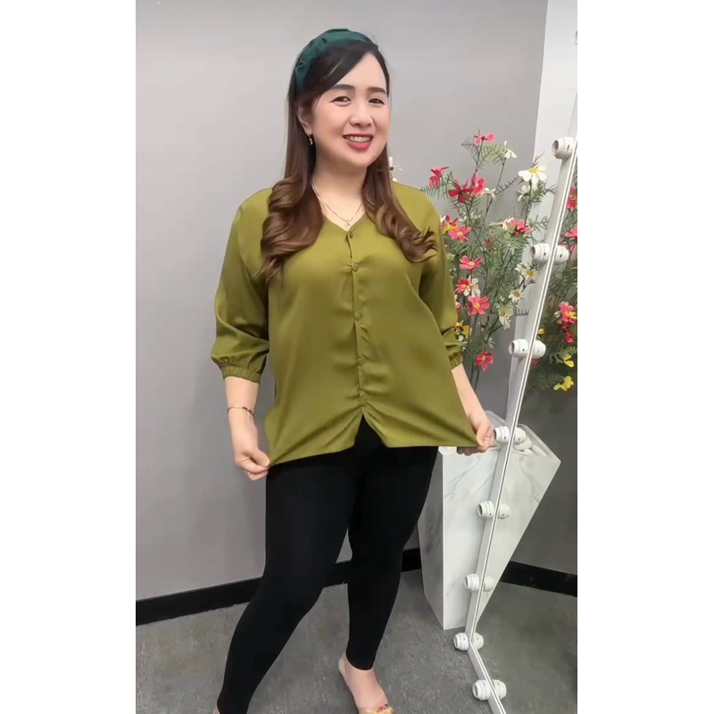 Blouse rayon twill polos