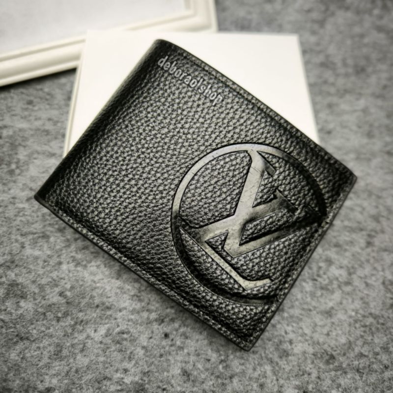 Dompet lipat pria/ Dompet kulit premium/ Dompet LV056-1A