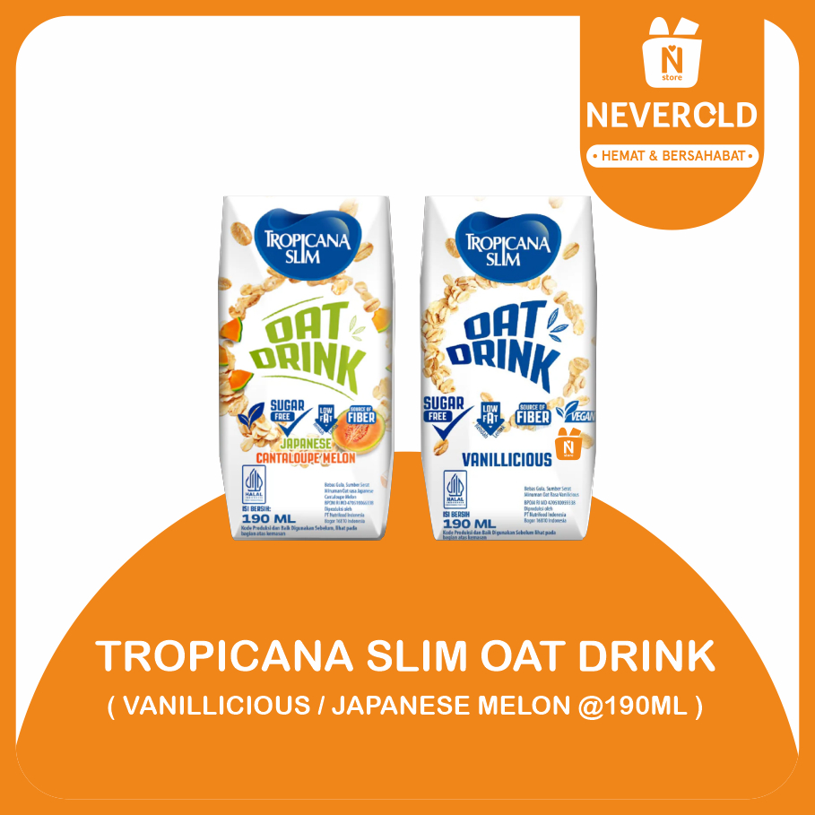 

TROPICANA SLIM - OAT DRINK (RTD) ALL VARIANT @190ml