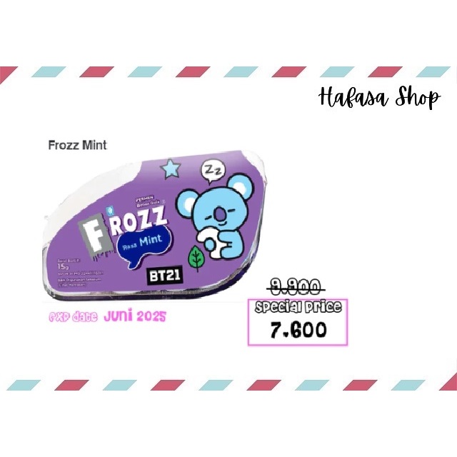 

Frozz Permen Mint 15 gram