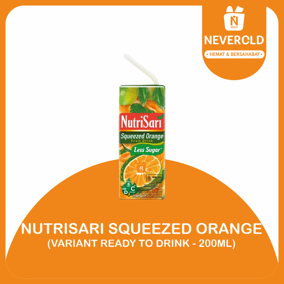 

NUTRISARI - SQUEZED ORANGE (RTD) @200ml