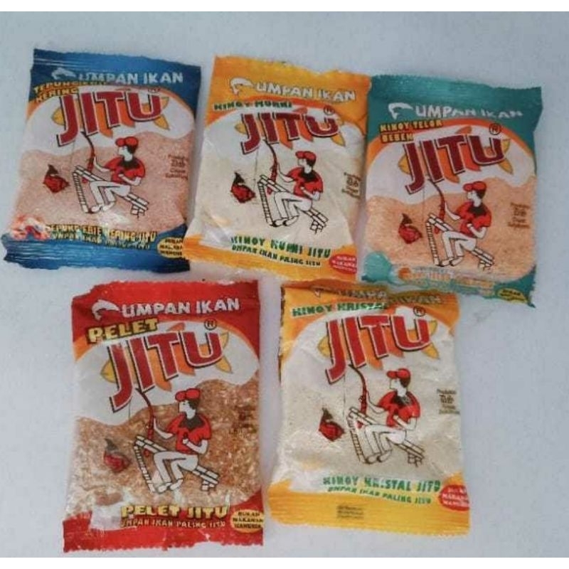 Umpan pancing jitu / Umpan pelet jitu