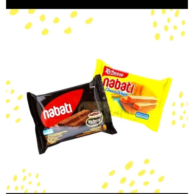 

Nabati Wafer Richese Keju 37 gram 1 DUS Isi 60 pcs