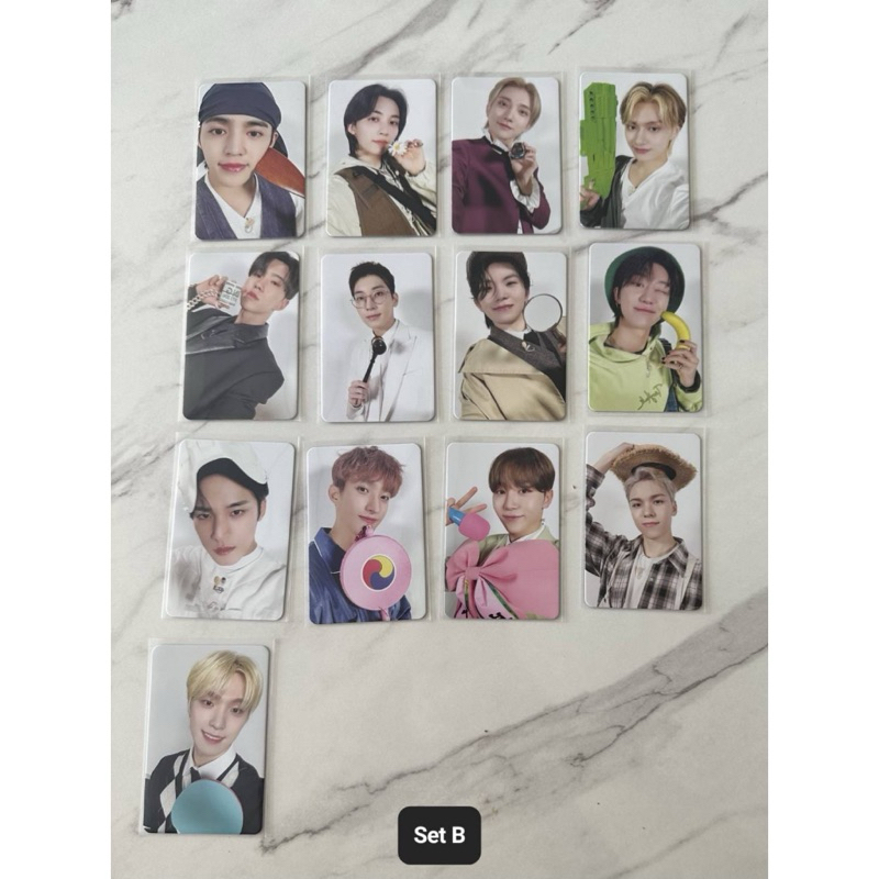 PHOTOCARD FULLSET GOING MAGAZINE SEVENTEEN VOL 2 BLACK VERSION