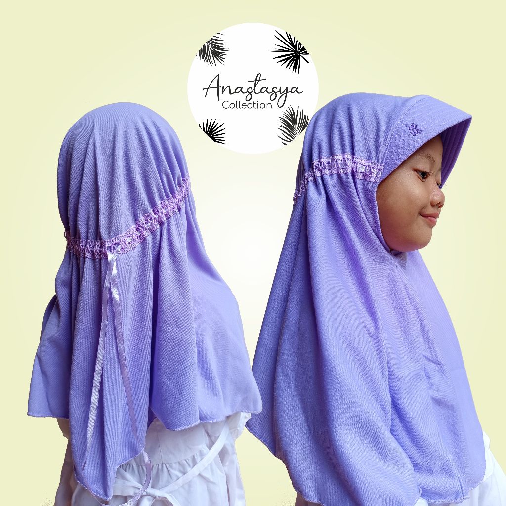 HIJAB ANAK SEKOLAH / HIJAB SEKOLAH / HIJAB INSTAN TK/SD/MI/SMA LENGKAP