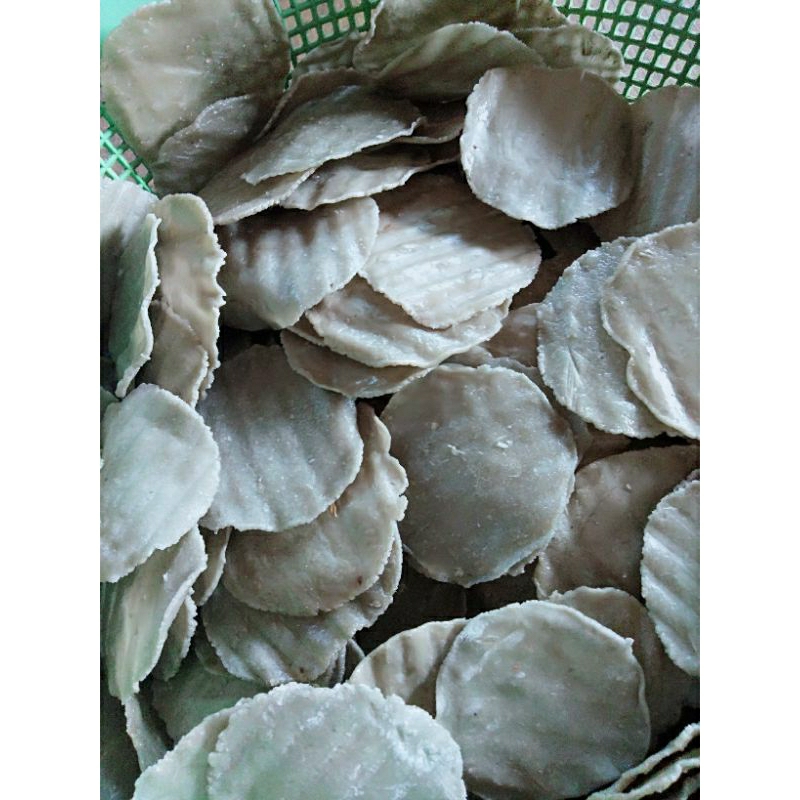 

Termurah -100 Keping Kemplang Mentah Panggang/Goreng Khas Dari Palembang Sumsel