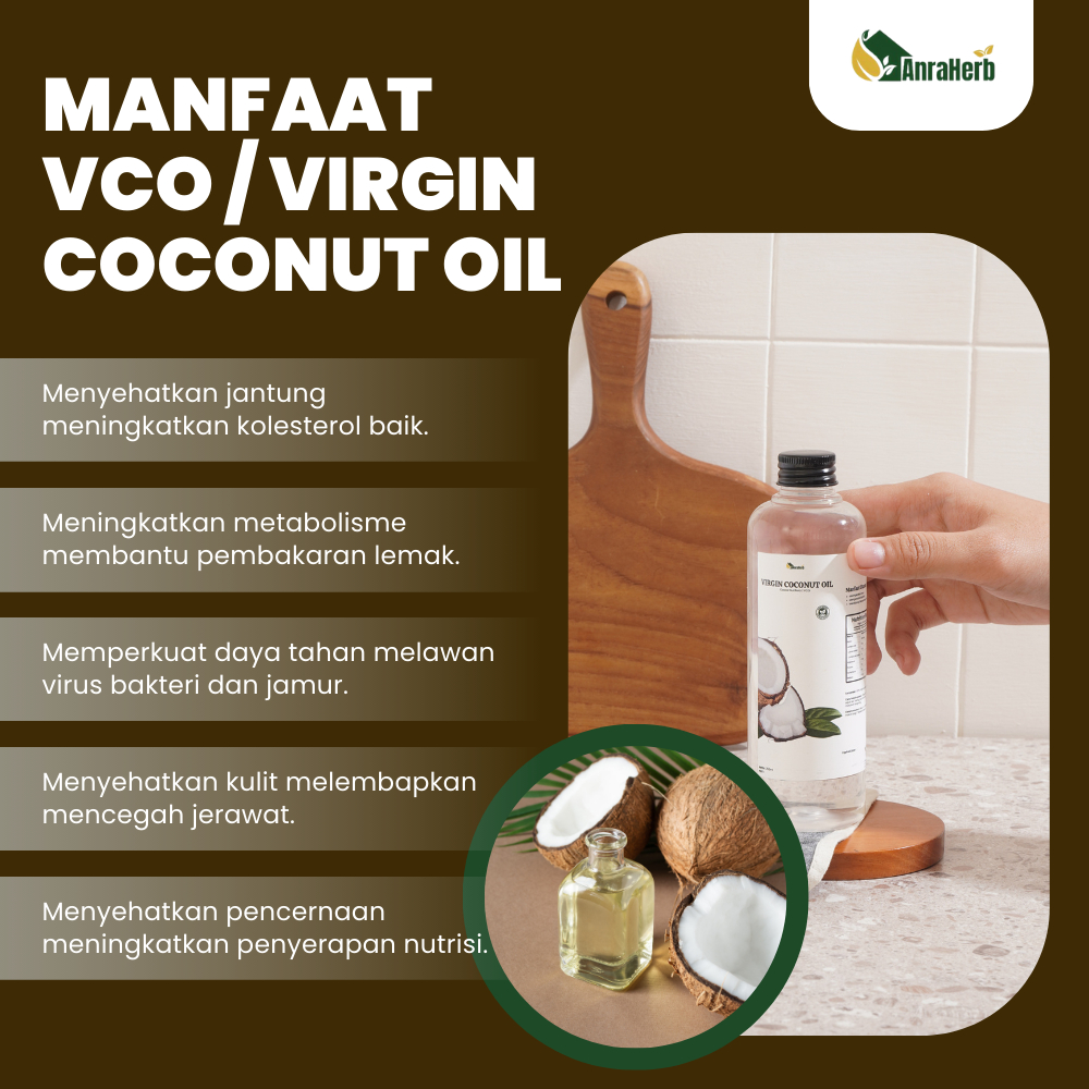 

RB22 Extra Virgin Coconut Oil 250ml Murni By AnraHerb