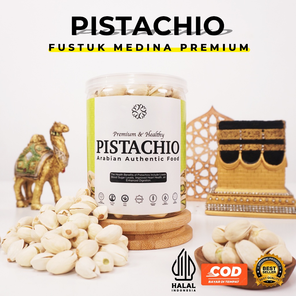

[MEDINA PISTACHIO] - KACANG PISTACHIO MADINA - KACANG FUSTUK GURIH LEZAT