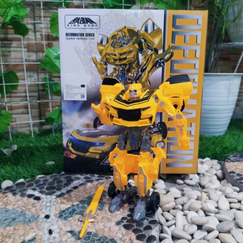 Mainan robot Transformers Bumblebee anak edukasi - mainan anak Transformers