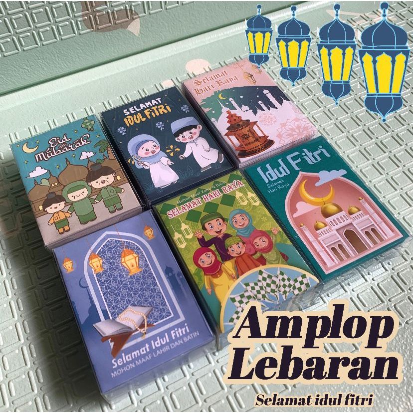 

[MIKA ISI 50] AMPLOP LEBARAN HARI RAYA IDUL FITRI 2025 / ANGPAO KARAKTER LUCU RAMADHAN ISI 50 LEMBAR