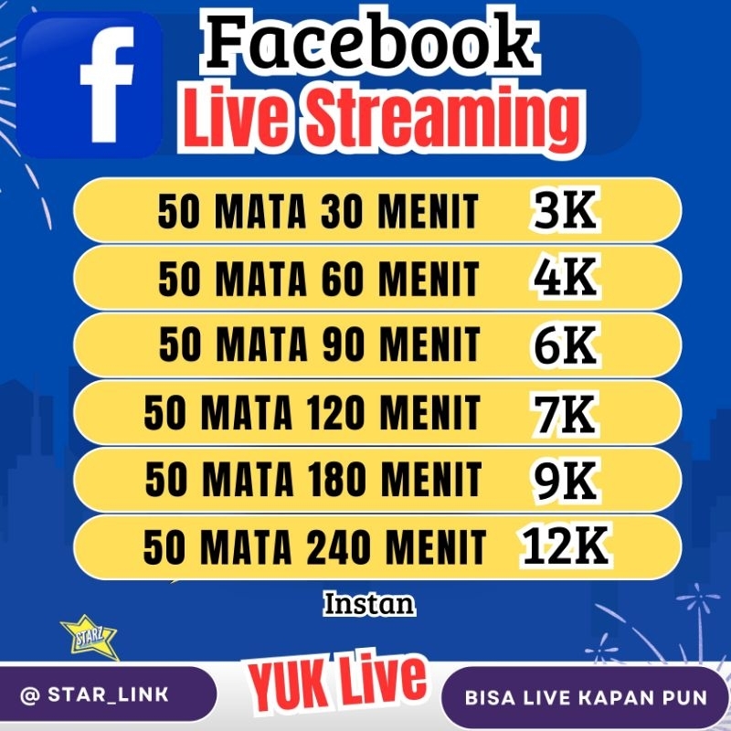 Facebook Live Streaming Penonton View Live Streaming Facebook
