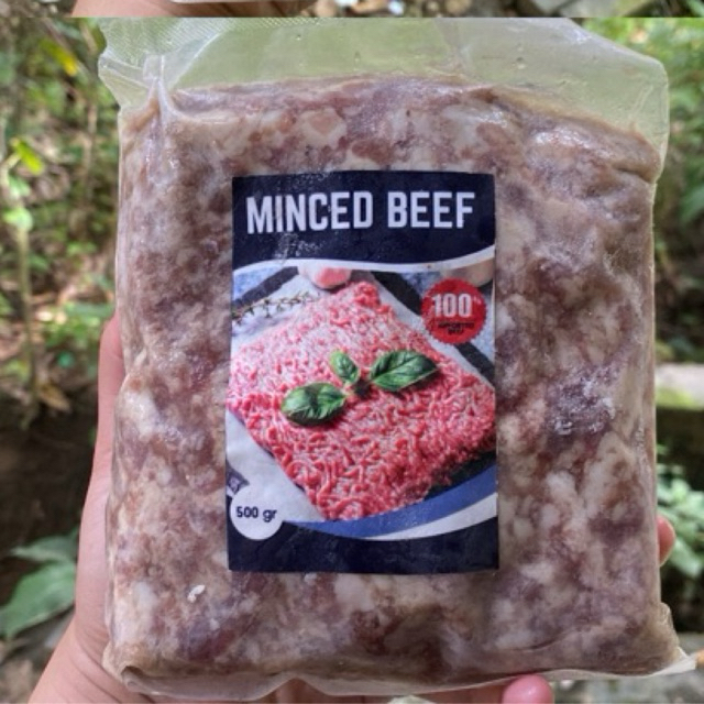 

Minced beef (Daging Sapi Giling) 500g