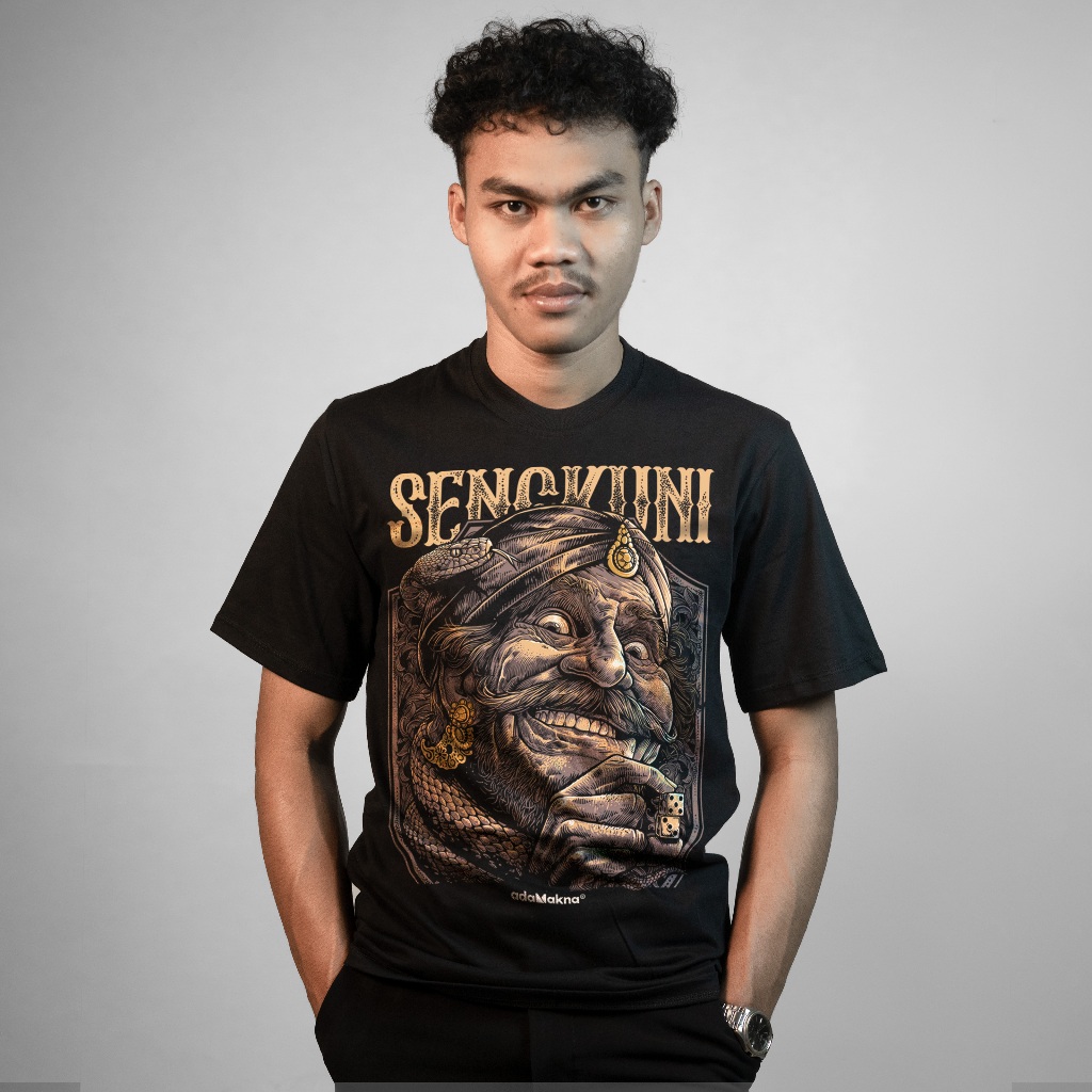 Kaos T- Shirt Ada Makna "SENGKUNI"