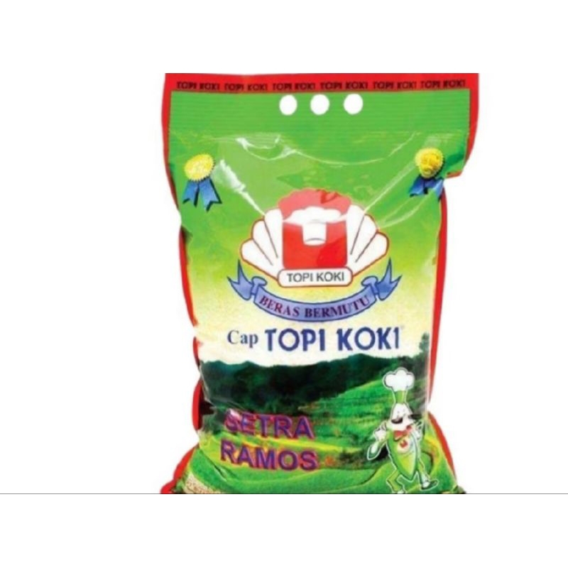 

Beras premium topi koki 5kg