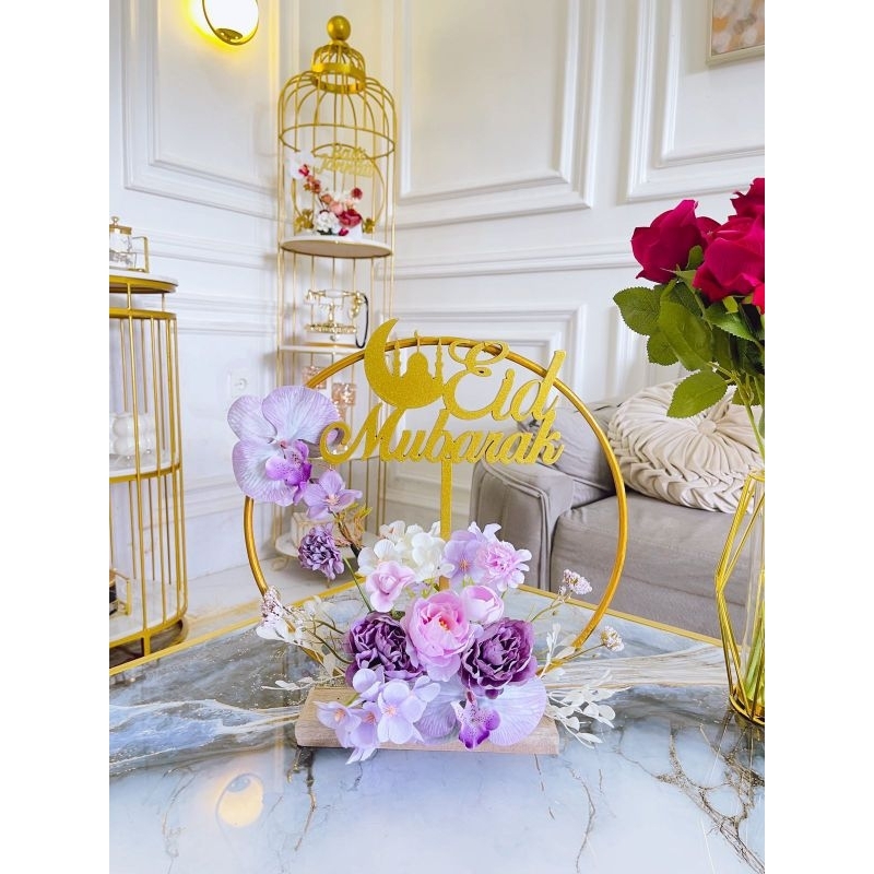 Hiasan Meja / Hiasan Meja Aesthetic / Hiasan Ruang Tamu / Bunga Ucapan Grand Opening / Ruang Tamu...