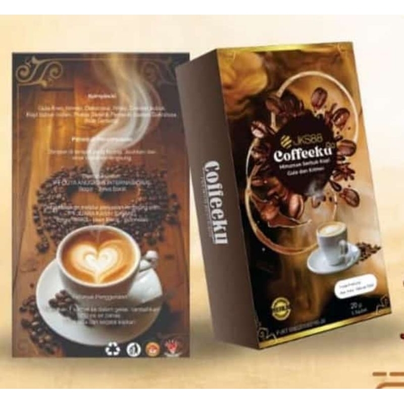 

Coffeeku JKS88 Kopi Ginseng & Guarana Kopiku Asli Jks88