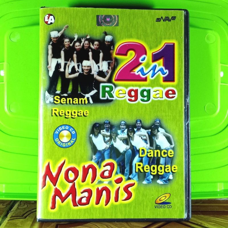VCD 2 in 1 Reggae Nona Manis Senam Reggae Dance Reggae V CD ORIGINAL