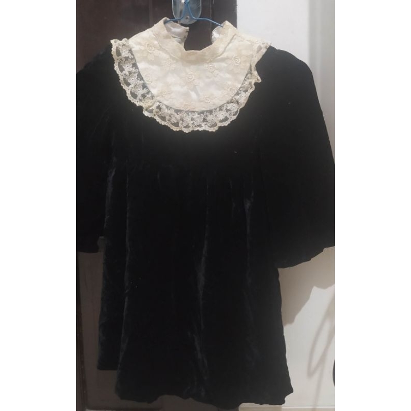 PreLoved Atasan tunik bludru anak