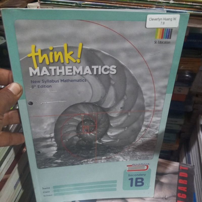 think mathematics 1b workbook..