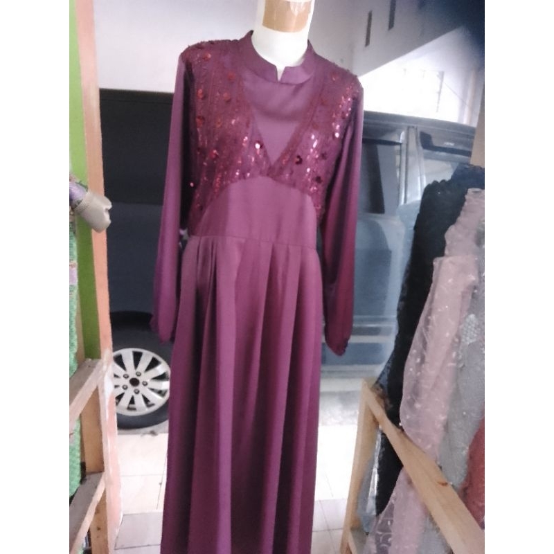 gamis dress Roberto cavalli