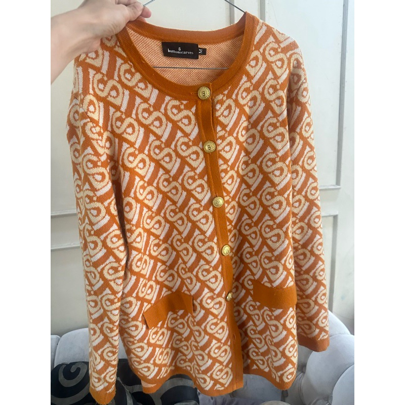 Buttonscarves Bimu Cardigan PL Size M