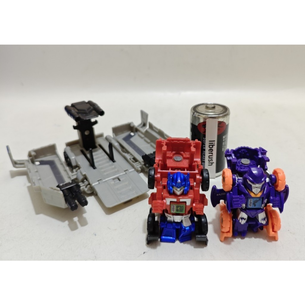 Set transformers bot shots megatron optimus prime convoy trailer truck bot shots dragon track