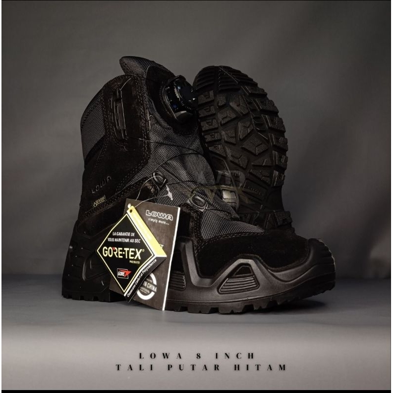 SEPATU LOWA TALI PUTAR 8 INCH