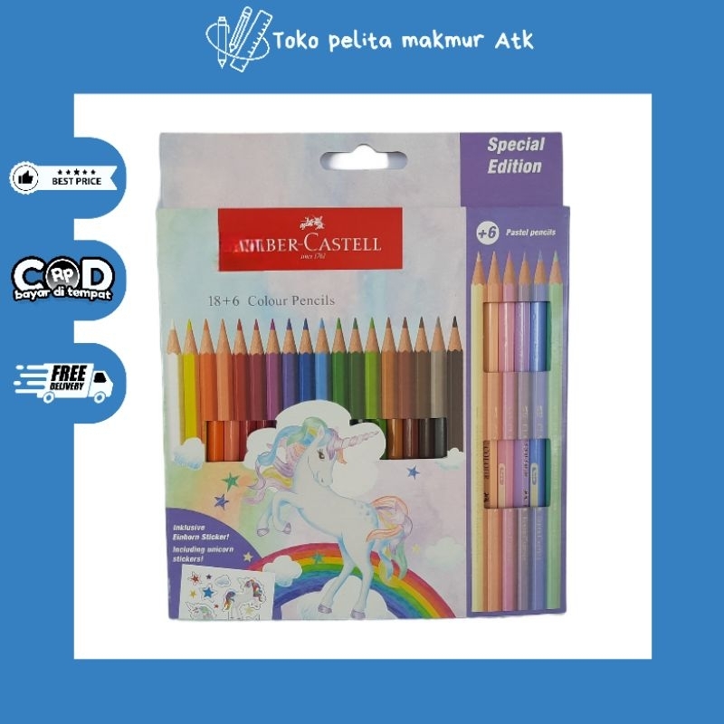 

PENSIL WARNA FABER CASTELL 18 + 6 WARNA SPECIAL EDITION