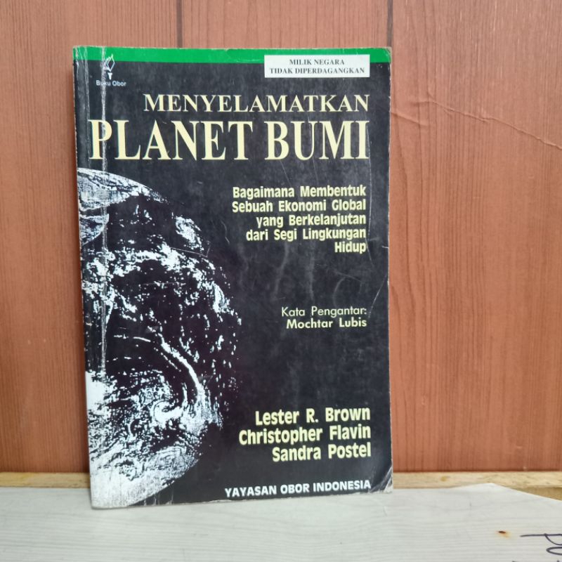 menyelamatkan planet bumi