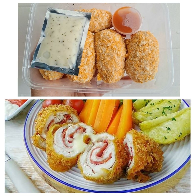 

CHICKEN CORDON BLEU/ IDE BEKAL ANAK/FROZEN BENTO/CORDON BLEU FROZEN