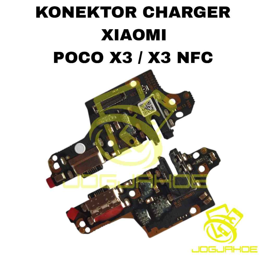 FLEXIBEL KONEKTOR CHARGER CON CAS XIAOMI POCO X3 X3 NFC MIC ORIGINAL