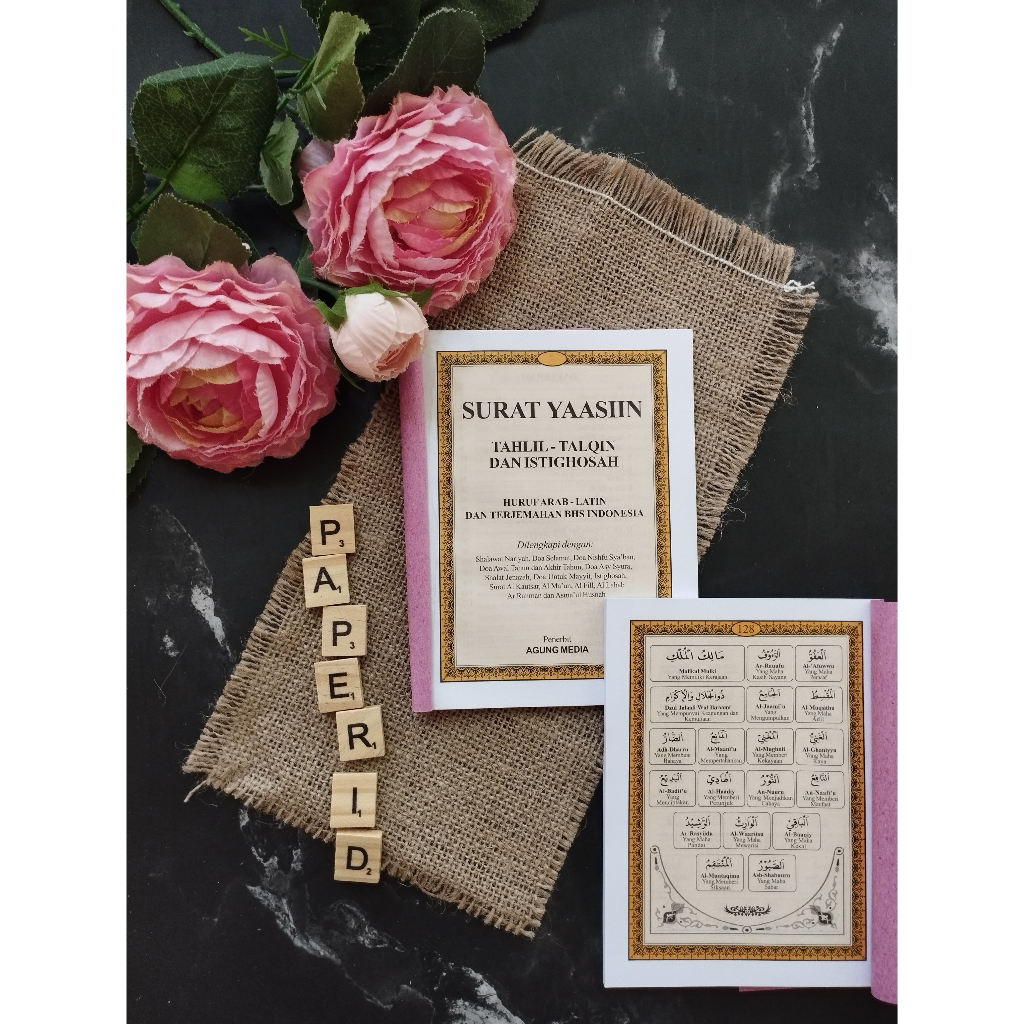 Blangko Yasin 128 Hal / Isi Yasin /Buku Yasin 128 Hal (A.M)